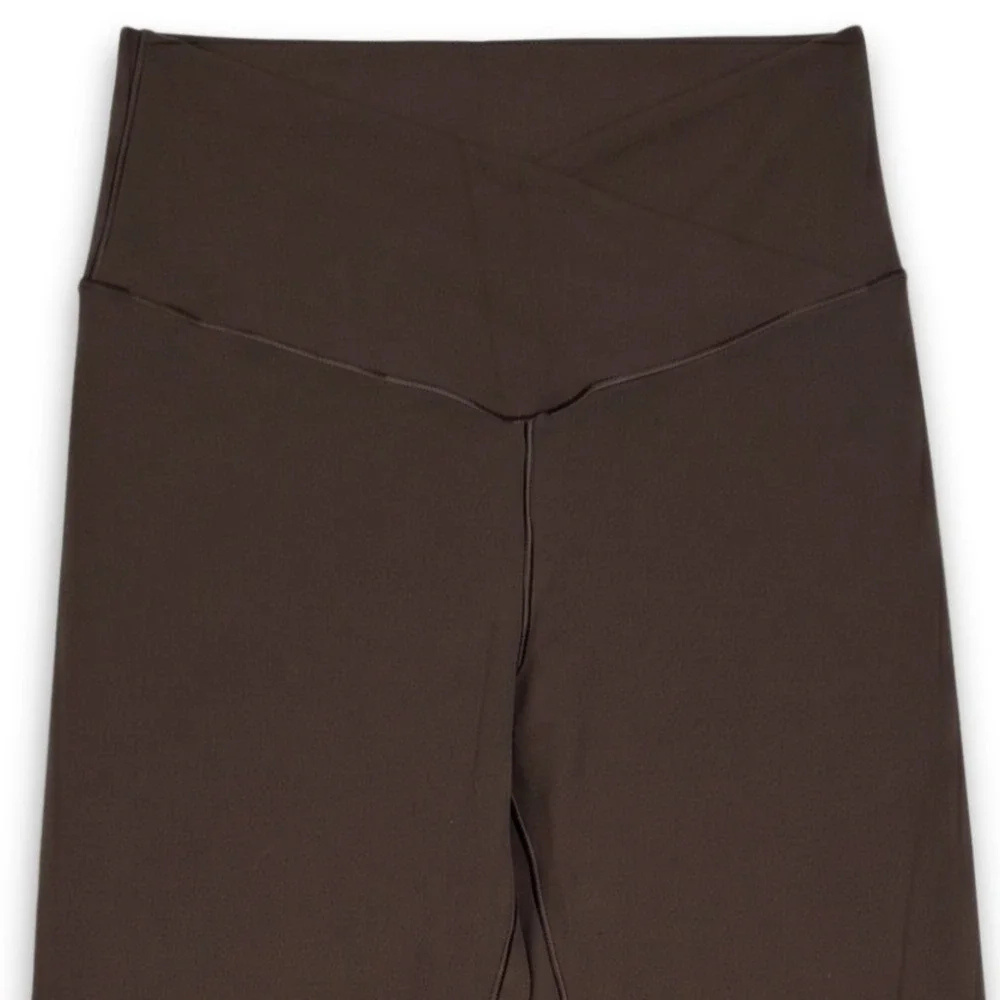 OFFLINE by Aerie Real Me Crossover 7/8 Leggings Women Large Brown High Waisted